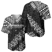 Hawaii Papakolea Born And Raised Baseball Jersey Hawaiian Tribal Pattern