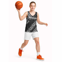 Hawaii Papakolea Born And Raised Basketball Jersey Hawaiian Tribal Pattern