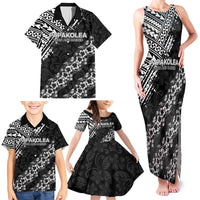 Hawaii Papakolea Born And Raised Family Matching Tank Maxi Dress and Hawaiian Shirt Hawaiian Tribal Pattern LT05 - Polynesian Pride