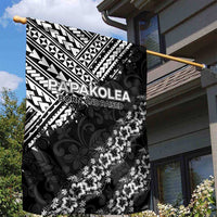 Hawaii Papakolea Born And Raised Garden Flag Hawaiian Tribal Pattern