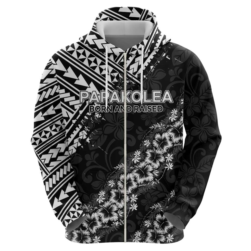 Hawaii Papakolea Born And Raised Hoodie Hawaiian Tribal Pattern