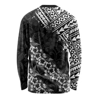 Hawaii Papakolea Born And Raised Long Sleeve Shirt Hawaiian Tribal Pattern