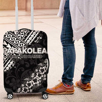 Hawaii Papakolea Born And Raised Luggage Cover Hawaiian Tribal Pattern