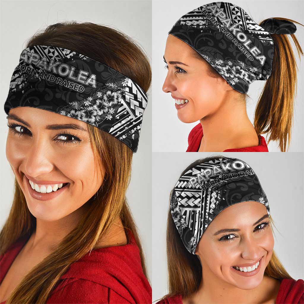 Hawaii Papakolea Born And Raised Neck Gaiter Hawaiian Tribal Pattern