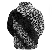Hawaii Papakolea Born And Raised Zip Hoodie Hawaiian Tribal Pattern