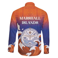 Marshall Islands Fishermen's Day Family Matching Mermaid Dress and Hawaiian Shirt It's Fishing Time LT05 - Polynesian Pride