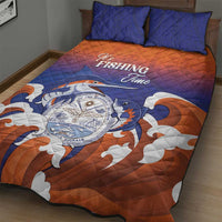 Marshall Islands Fishermen's Day Quilt Bed Set It's Fishing Time LT05 - Polynesian Pride
