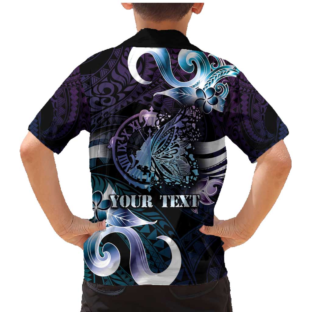 Personalised Polynesia Suicide Prevention Awareness Family Matching Mermaid Dress and Hawaiian Shirt No Story Should End Too Soon LT05 - Polynesian Pride