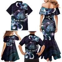 Personalised Polynesia Suicide Prevention Awareness Family Matching Mermaid Dress and Hawaiian Shirt No Story Should End Too Soon LT05 - Polynesian Pride