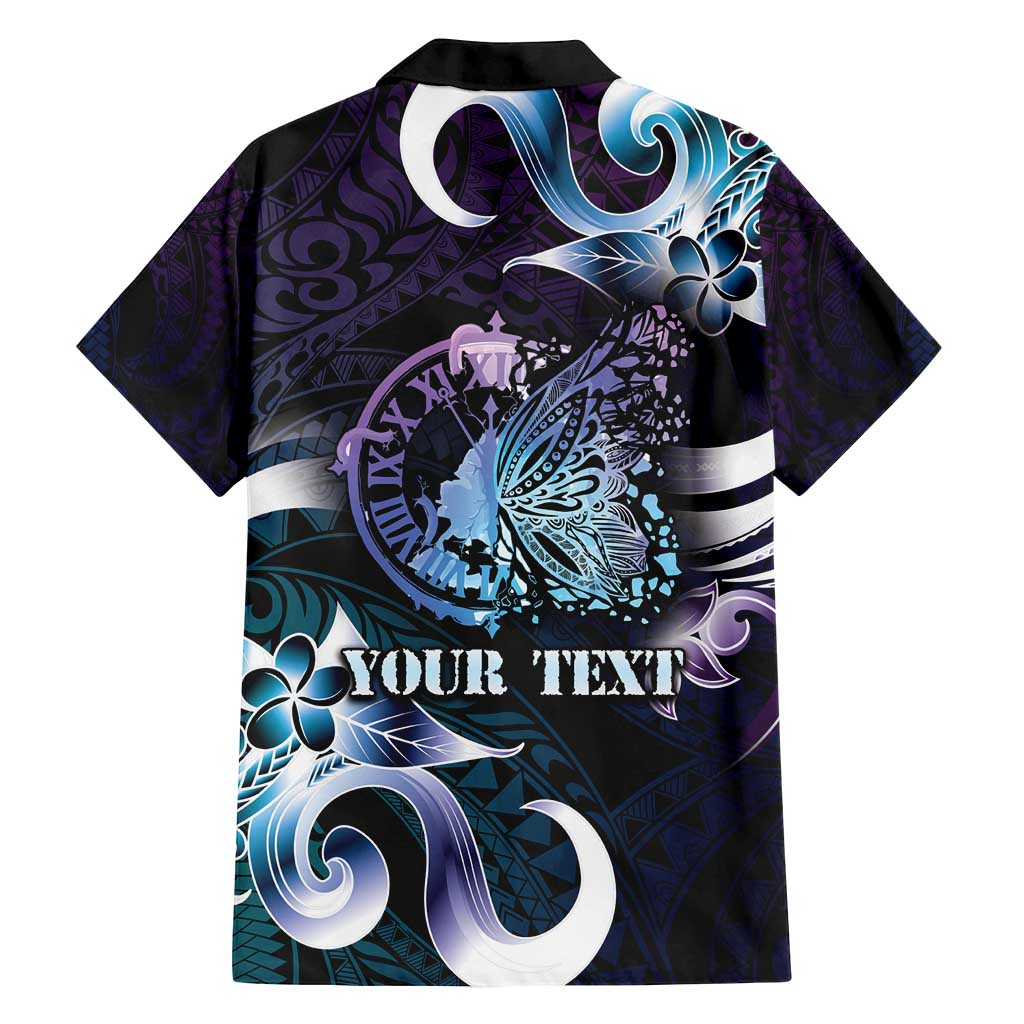 Personalised Polynesia Suicide Prevention Awareness Family Matching Off Shoulder Maxi Dress and Hawaiian Shirt No Story Should End Too Soon LT05 - Polynesian Pride