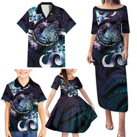 Personalised Polynesia Suicide Prevention Awareness Family Matching Puletasi and Hawaiian Shirt No Story Should End Too Soon LT05 - Polynesian Pride