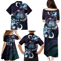 Personalised Polynesia Suicide Prevention Awareness Family Matching Puletasi and Hawaiian Shirt No Story Should End Too Soon LT05 - Polynesian Pride