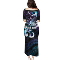 Personalised Polynesia Suicide Prevention Awareness Family Matching Puletasi and Hawaiian Shirt No Story Should End Too Soon LT05 - Polynesian Pride