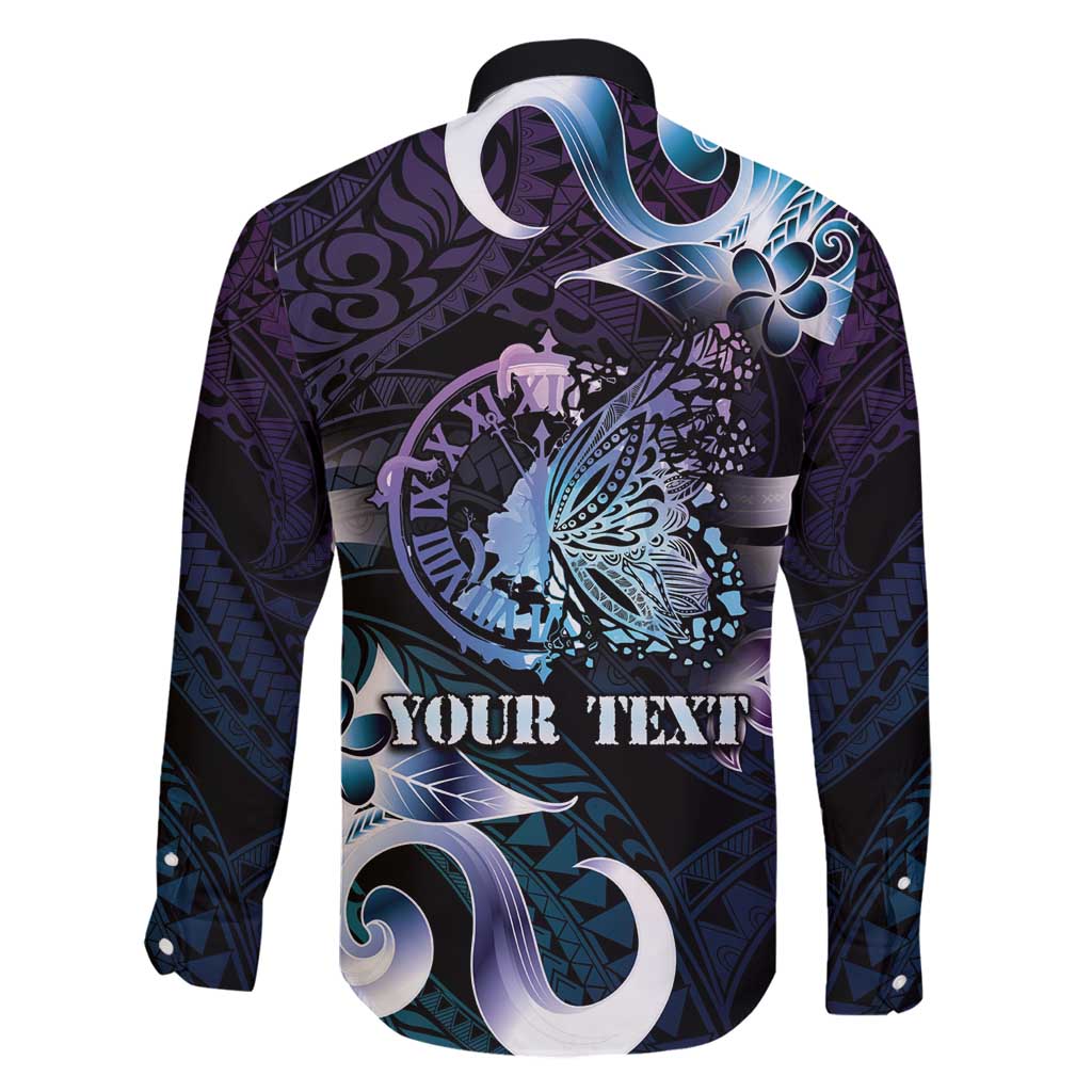 Personalised Polynesia Suicide Prevention Awareness Family Matching Summer Maxi Dress and Hawaiian Shirt No Story Should End Too Soon LT05 - Polynesian Pride