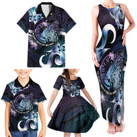 Personalised Polynesia Suicide Prevention Awareness Family Matching Tank Maxi Dress and Hawaiian Shirt No Story Should End Too Soon LT05 - Polynesian Pride