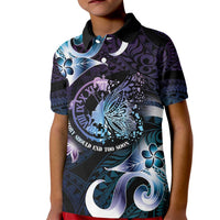 Personalised Polynesia Suicide Prevention Awareness Kid Polo Shirt No Story Should End Too Soon LT05 Kid Purple - Polynesian Pride