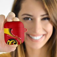 Papua New Guinea Independence AirPods Case Special Style Red Version LT05 - Polynesian Pride