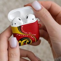Papua New Guinea Independence AirPods Case Special Style Red Version LT05 - Polynesian Pride