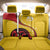 Papua New Guinea 50th Independence Anniversary Back Car Seat Cover Special Style Yellow Version - Polynesian Pride
