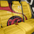 Papua New Guinea 50th Independence Anniversary Back Car Seat Cover Special Style Yellow Version - Polynesian Pride