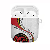 Papua New Guinea Independence AirPods Case Special Style White Version LT05 White - Polynesian Pride