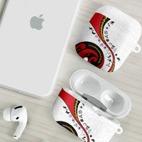 Papua New Guinea Independence AirPods Case Special Style White Version LT05 - Polynesian Pride