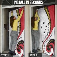 Papua New Guinea 50th Independence Anniversary Door Cover Special Style White Version - Polynesian Pride