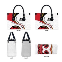Papua New Guinea 50th Independence Anniversary Leather Bag Special Style White Version - Polynesian Pride