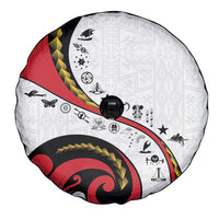 Papua New Guinea Independence Spare Tire Cover Special Style White Version LT05 - Polynesian Pride