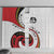 Papua New Guinea 50th Independence Anniversary Window Curtain Special Style White Version - Polynesian Pride