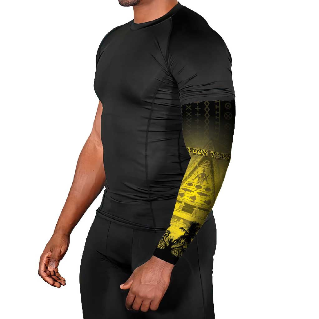 Palau Independence Day Arm Sleeves Palauan Tattoo Pattern - Polynesian Pride