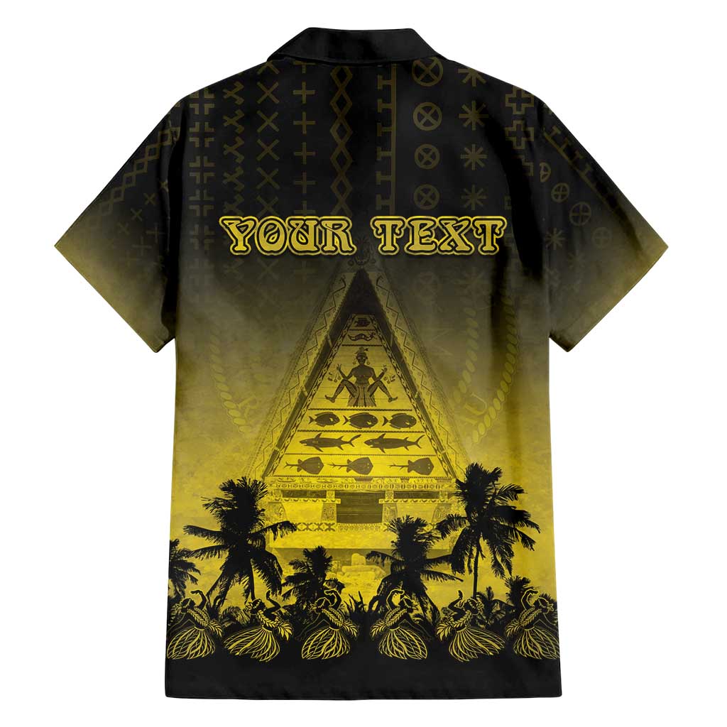 Personalised Palau Independence Day Hawaiian Shirt Palauan Tattoo Pattern LT05 - Polynesian Pride