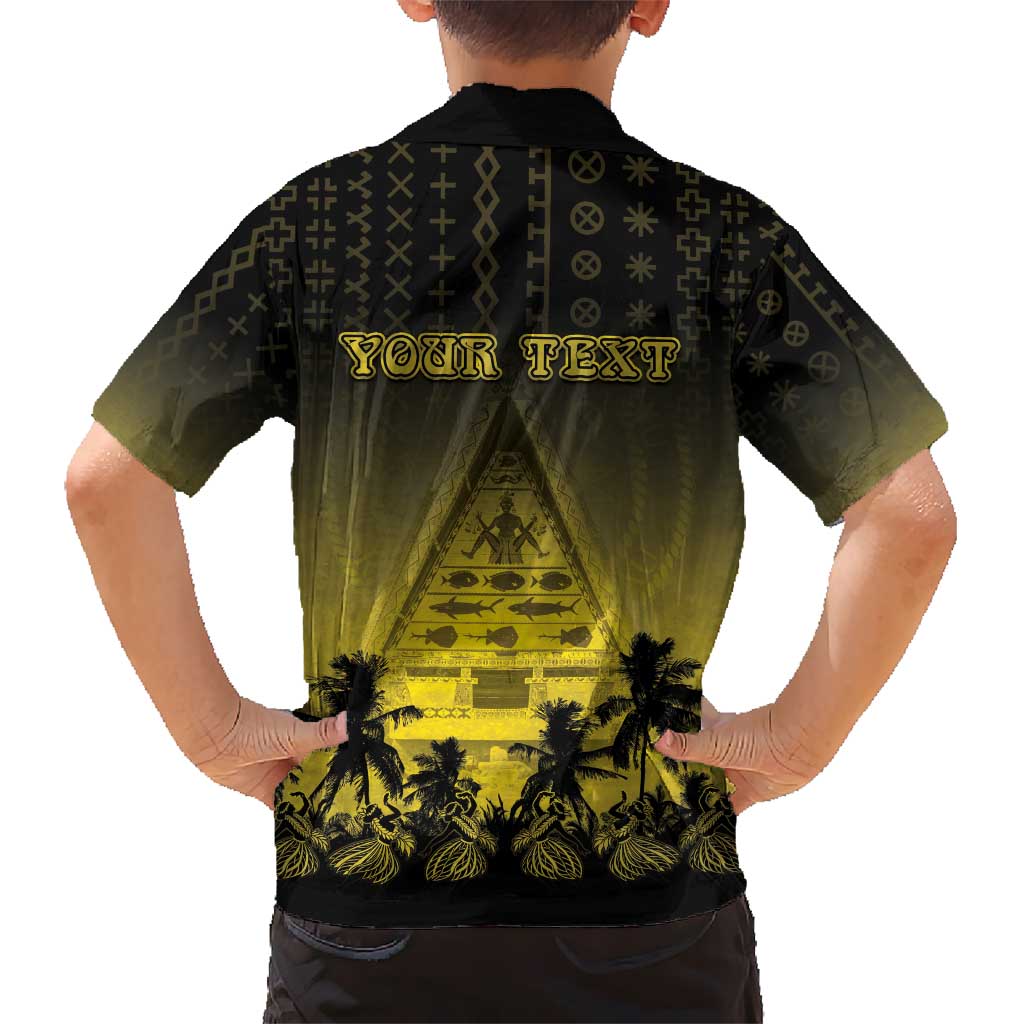 Personalised Palau Independence Day Hawaiian Shirt Palauan Tattoo Pattern LT05 - Polynesian Pride