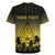 Personalised Palau Independence Day Rugby Jersey Palauan Tattoo Pattern - Polynesian Pride