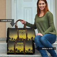 Palau Independence Day Travel Bag Palauan Tattoo Pattern - Polynesian Pride
