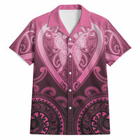 Aotearoa Breast Cancer Hawaiian Shirt Maori Tribal Pattern