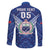 Toa Samoa Rugby Custom Family Matching Long Sleeve Bodycon Dress and Hawaiian Shirt Samoan Pride With Tribal Pattern - Polynesian Pride