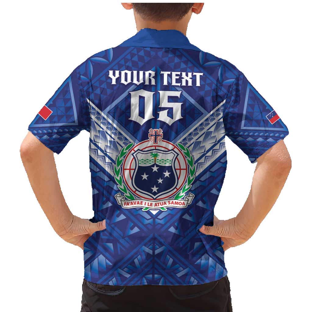 Toa Samoa Rugby Custom Family Matching Mermaid Dress and Hawaiian Shirt Samoan Pride With Tribal Pattern LT05 - Polynesian Pride