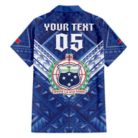 Toa Samoa Rugby Custom Family Matching Short Sleeve Bodycon Dress and Hawaiian Shirt Samoan Pride With Tribal Pattern LT05 - Polynesian Pride