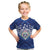Toa Samoa Rugby Custom Kid T Shirt Samoan Pride With Tribal Pattern - Polynesian Pride