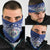 Toa Samoa Rugby Neck Gaiter Samoan Pride With Tribal Pattern - Polynesian Pride