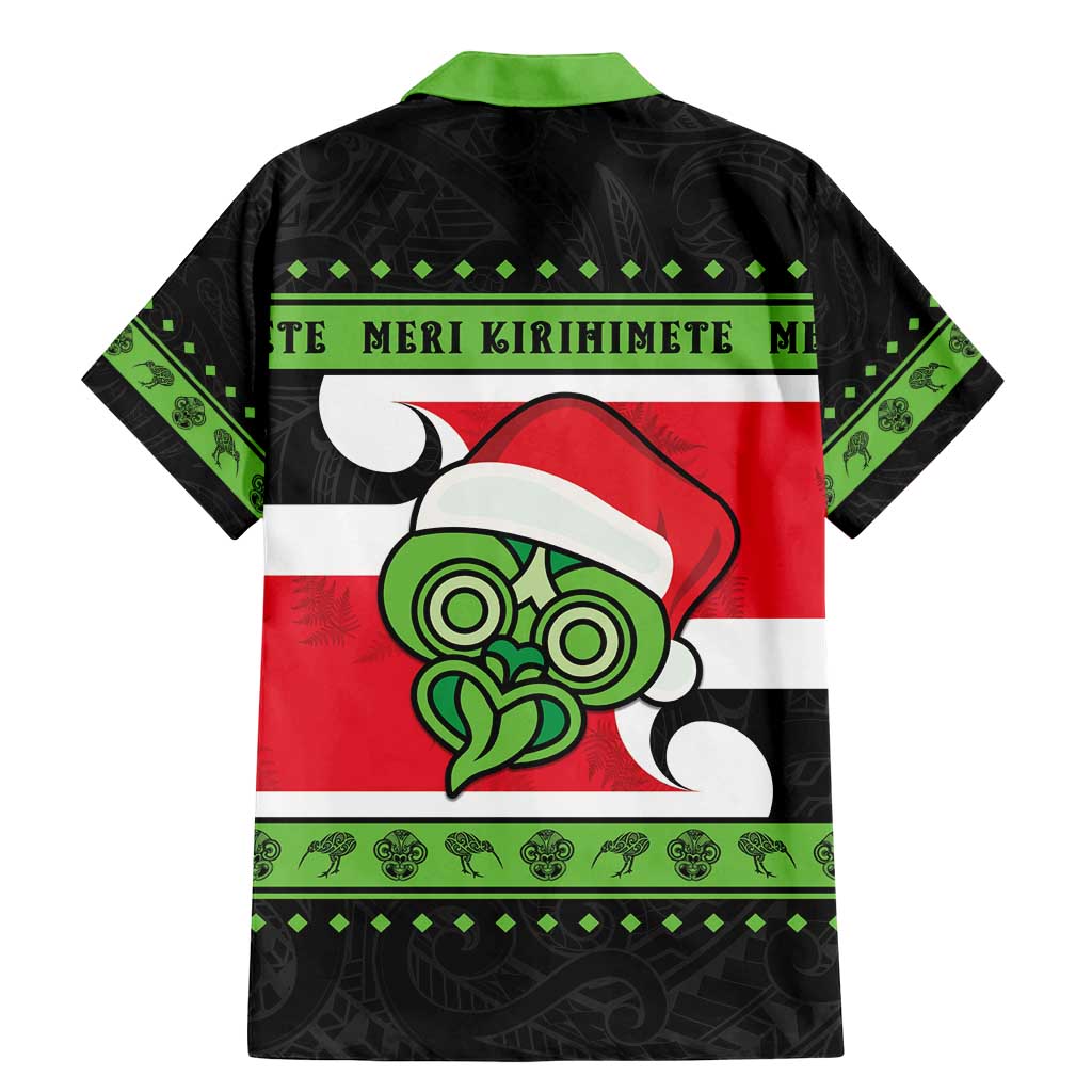 New Zealand Funny Christmas Family Matching Mermaid Dress and Hawaiian Shirt Maori Tiki LT05 - Polynesian Pride