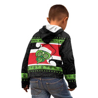 New Zealand Funny Christmas Kid Hoodie Maori Tiki LT05 - Polynesian Pride