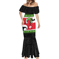 New Zealand Funny Christmas Mermaid Dress Maori Tiki LT05 - Polynesian Pride