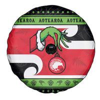 New Zealand Funny Christmas Spare Tire Cover Maori Tiki LT05 - Polynesian Pride