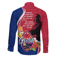 Guam Martin Luther King Jr Day Family Matching Short Sleeve Bodycon Dress and Hawaiian Shirt LT05 - Polynesian Pride