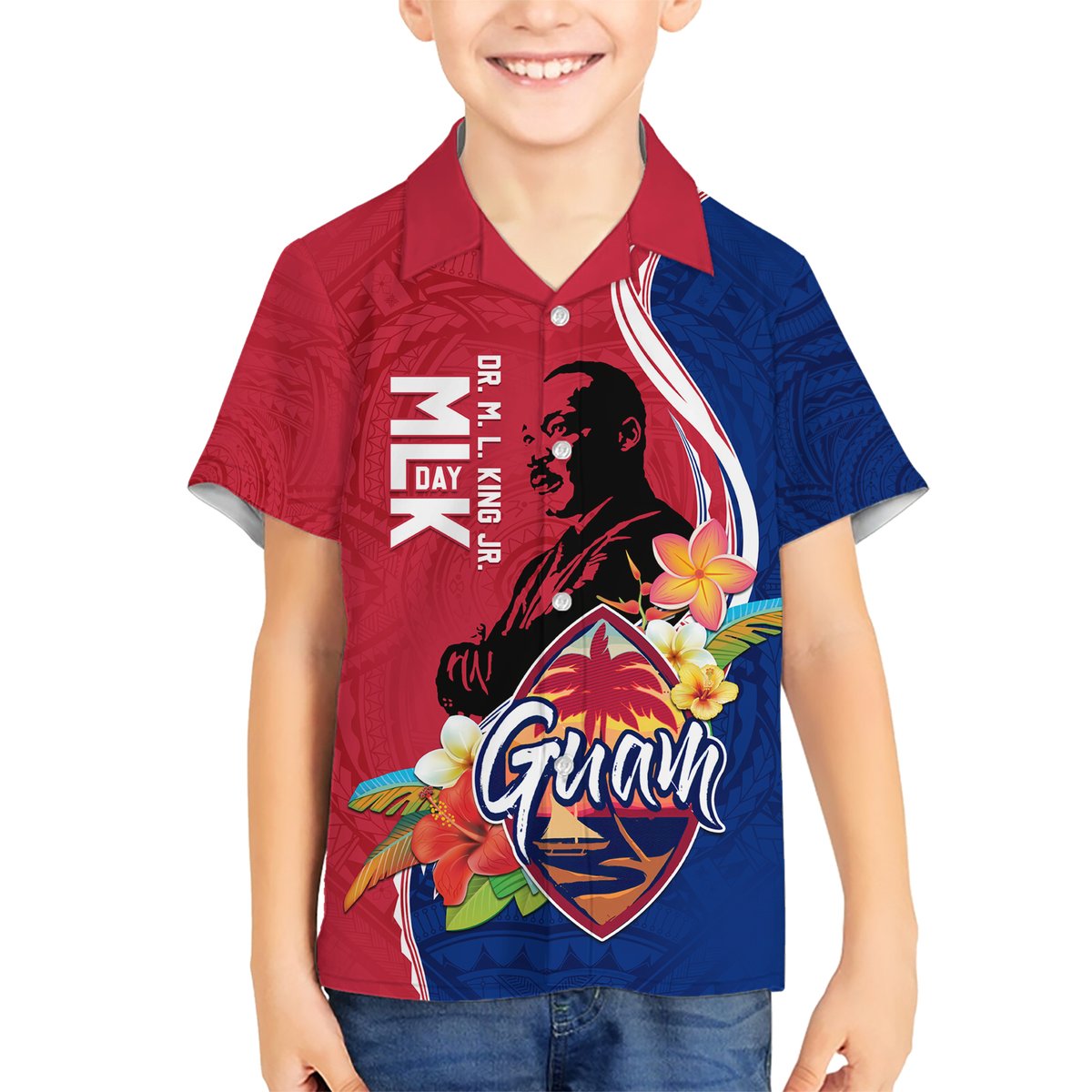 Guam Martin Luther King Jr Day Hawaiian Shirt LT05 - Polynesian Pride