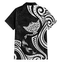 Hawaii Manta Ray Family Matching Puletasi and Hawaiian Shirt Polynesian Art Tattoo LT05 - Polynesian Pride