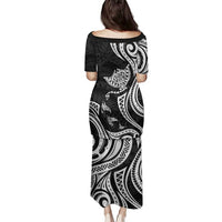 Hawaii Manta Ray Family Matching Puletasi and Hawaiian Shirt Polynesian Art Tattoo LT05 - Polynesian Pride