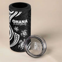 Hawaii Ohana Means Family 4 in 1 Can Cooler Tumbler Sea Turtle Polynesian Style LT05 - Polynesian Pride